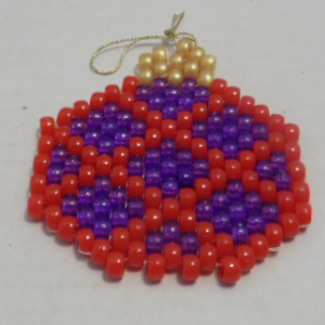 CHRISTMAS WOVEN ORNAMENT        301W