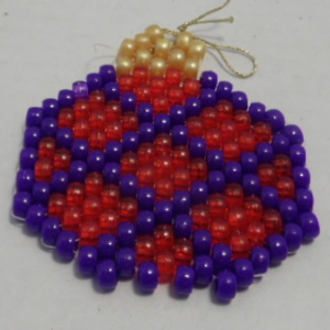CHRISTMAS WOVEN ORNAMENT        302W