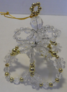 CHRISTMAS BEADED ORNAMENT  303A