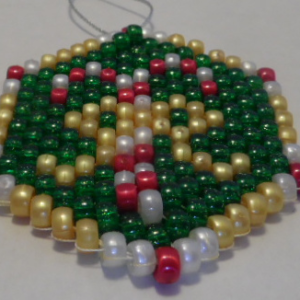 CHRISTMAS WOVEN ORNAMENT        303W