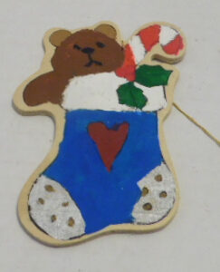 CHRISTMAS WOODEN ORNAMENT  304WD