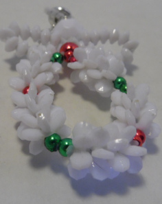 CHRISTMAS BEADED ORNAMENT  308A