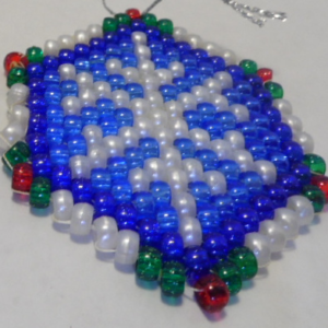 CHRISTMAS WOVEN ORNAMENT        309W