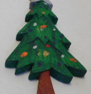CHRISTMAS WOODEN ORNAMENT  311WD