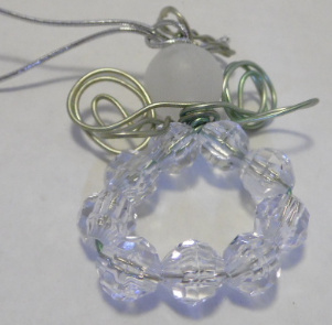 CHRISTMAS BEADED ORNAMENT  312A