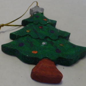 CHRISTMAS WOODEN ORNAMENT  312WD