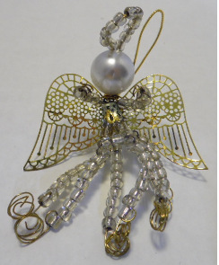 CHRISTMAS BEADED ORNAMENT  313A