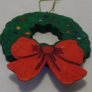 CHRISTMAS WOODEN ORNAMENT  314WD