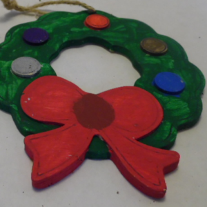 CHRISTMAS WOODEN ORNAMENT  315WD