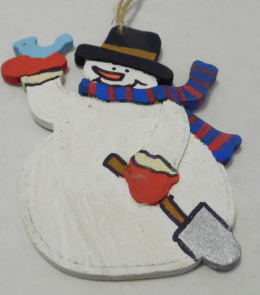 CHRISTMAS WOODEN ORNAMENT  320WD
