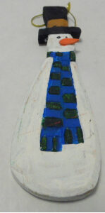 CHRISTMAS WOODEN ORNAMENT  321WD