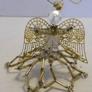 CHRISTMAS GLASS BEAD ORNAMENT  323A