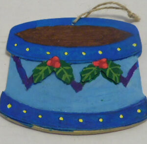 CHRISTMAS WOODEN ORNAMENT  326WD