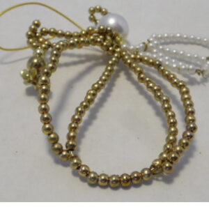 CHRISTMAS GLASS BEAD ORNAMENT  327A