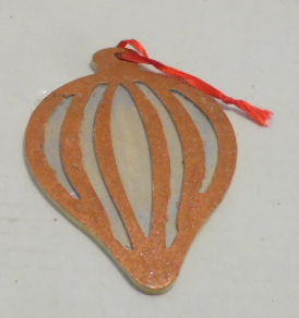 CHRISTMAS WOODEN ORNAMENT  329WD