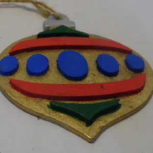 CHRISTMAS WOODEN ORNAMENT  330WD