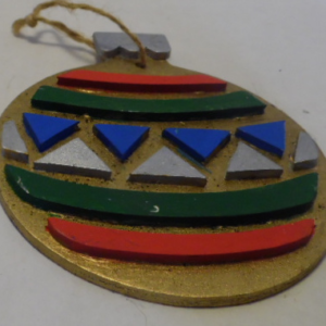 CHRISTMAS WOODEN ORNAMENT  332WD