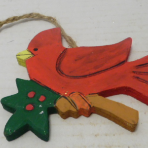 CHRISTMAS WOODEN ORNAMENT  338WD