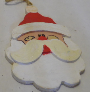 CHRISTMAS WOODEN ORNAMENT  343WD