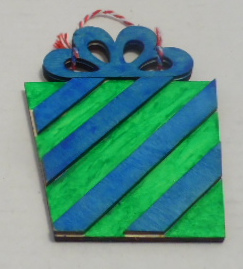 CHRISTMAS WOODEN ORNAMENT        345WD