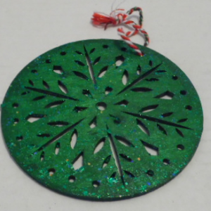 CHRISTMAS WOODEN ORNAMENT        346WD