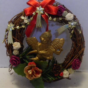 CHRISTMAS DOOR WREATH   801