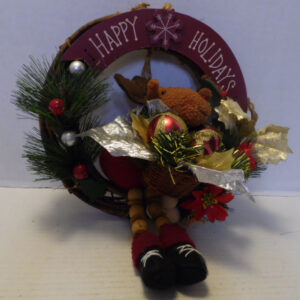 CHRISTMAS DOOR WREATH   806