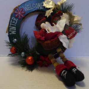 CHRISTMAS DOOR WREATH   807