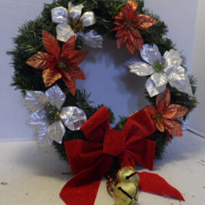 CHRISTMAS DOOR WREATH   817