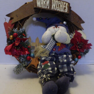 CHRISTMAS DOOR WREATH   827