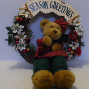 CHRISTMAS DOOR WREATH   828