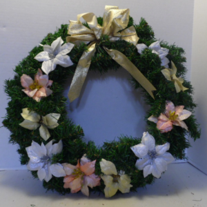 CHRISTMAS DOOR WREATH   835