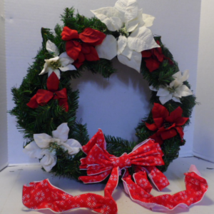 CHRISTMAS DOOR WREATH   837