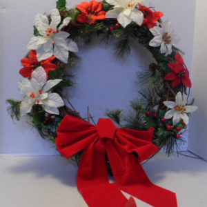 CHRISTMAS DOOR WREATH   839