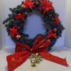 CHRISTMAS DOOR WREATH    841