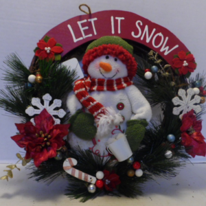 CHRISTMAS DOOR WREATH    847