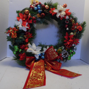 CHRISTMAS DOOR WREATH    851